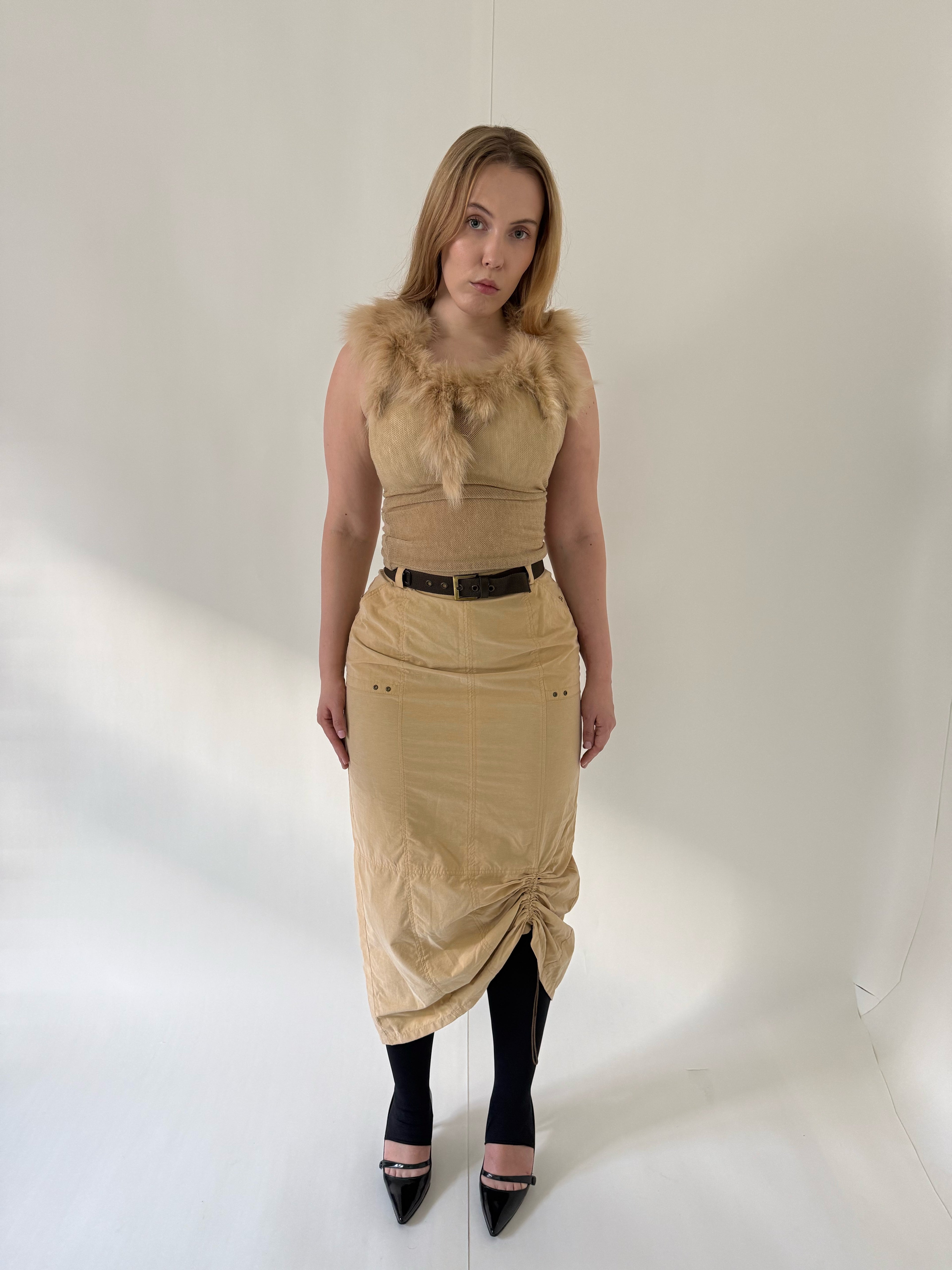 Vintage cargo skirt